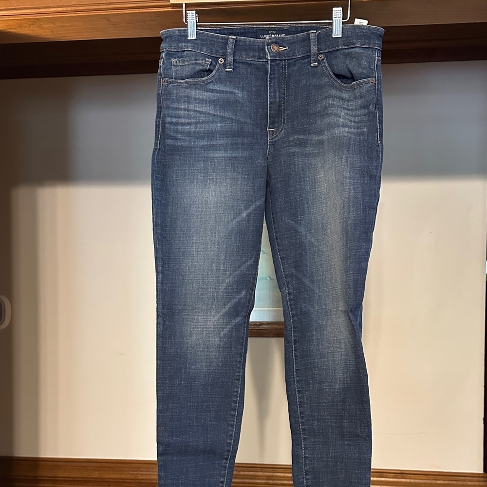 Women's Lucky Brand Skinny Blue Jeans